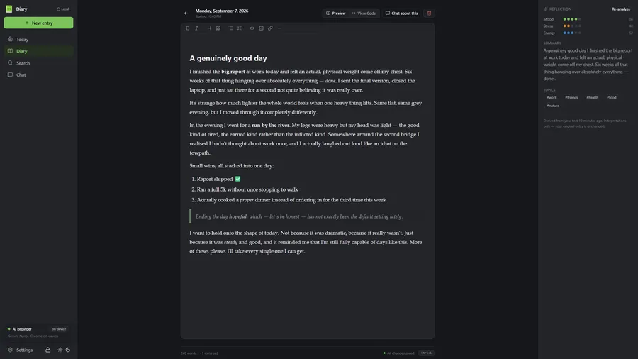 AI Diary
